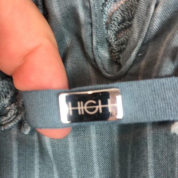 HIGH CROCHET NECK CINCH WAIST HEARTFELT DRESS - Picture 8 of 10